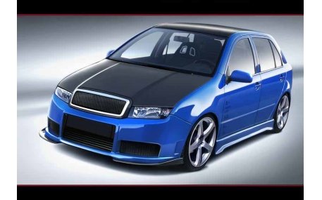 Бампер передний Skoda Fabia