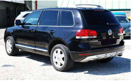 Накладка задняя Volkswagen Touareg