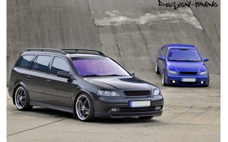 Накладка передняя Opel Astra G