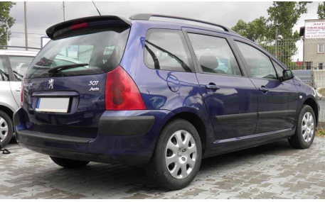 Спойлер Peugeot 307