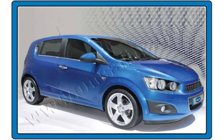 Хром накладки Chevrolet Aveo