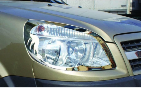 Хром накладки Fiat Doblo