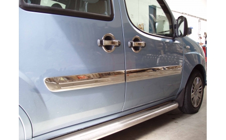 Хром накладки Fiat Doblo