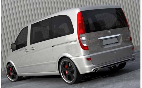 Бампер задний Mercedes Vito W639