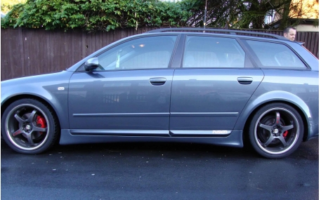Пороги Audi A4 B7