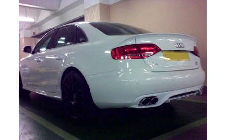 Накладка задняя AUDI A4 B8 2008-2012