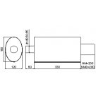 Глушитель универсальный NM-142/10