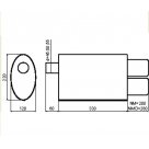 Глушитель универсальный NM-223/10