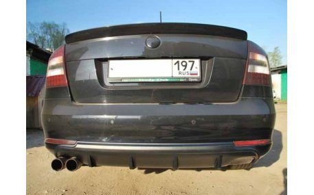 Накладка задняя Skoda Octavia A5 2008-2012