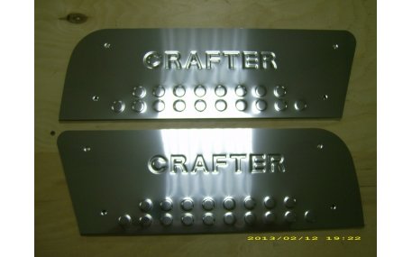 Накладки на пороги Volkswagen Crafter