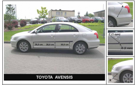 Молдинги дверей F-15