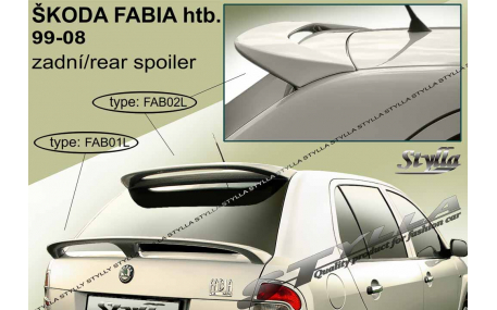Спойлер Skoda Fabia