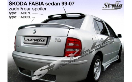 Спойлер Skoda Fabia