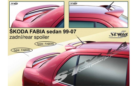 Спойлер Skoda Fabia