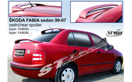 Спойлер Skoda Fabia