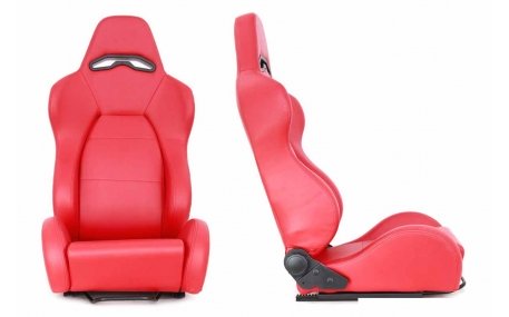 Сиденья MONZA DRAGO RED 