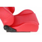 Сиденья MONZA DRAGO RED