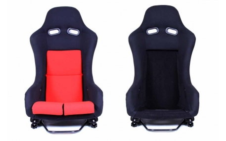 Сиденья MONZA GTR Welur Black/Red