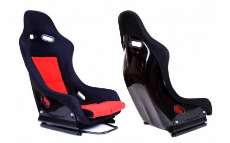 Сиденья MONZA GTR Welur Black/Red