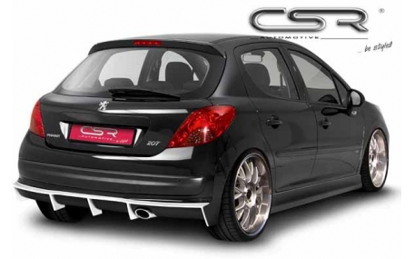 Накладка задняя Peugeot 207