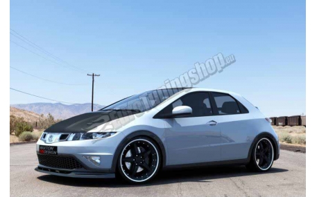 Накладка передняя Honda Civic 5D