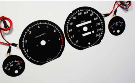 Шкалы приборов AUDI 100 С4