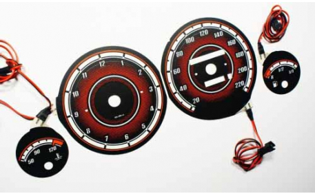 Шкалы приборов AUDI 80