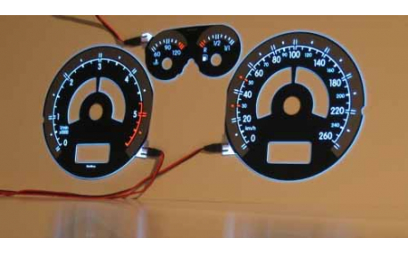 Шкалы приборов AUDI A3 8L