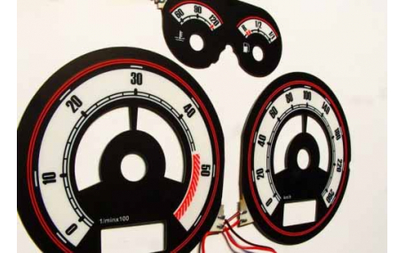 Шкалы приборов AUDI A3 8L