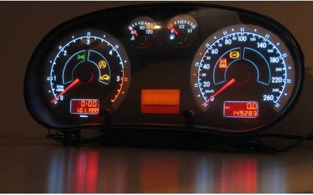 Шкалы приборов AUDI A4 B5
