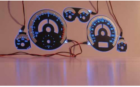 Шкалы приборов AUDI A6 C5