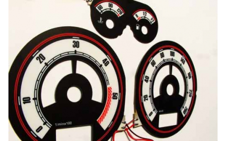 Шкалы приборов AUDI TT