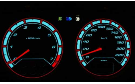 Шкалы приборов Opel Astra G