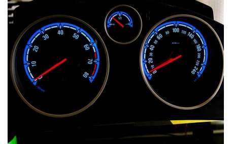 Шкалы приборов Opel Astra H
