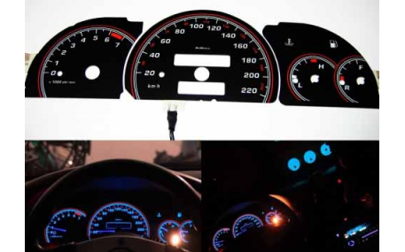 Шкалы приборов Opel Calibra