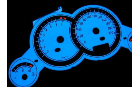 Шкалы приборов Opel Corsa C