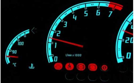 Шкалы приборов Opel Omega