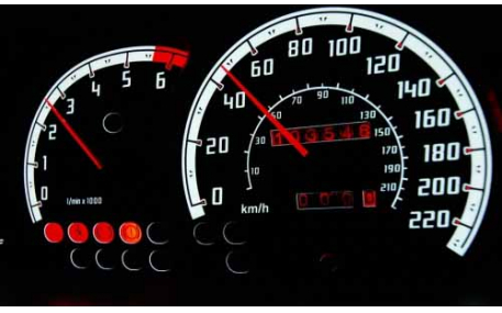 Шкалы приборов Opel Omega