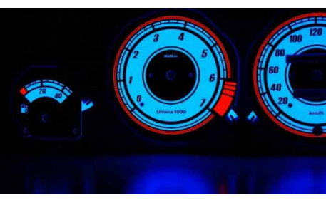 Шкалы приборов Opel Tigra