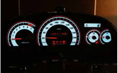 Шкалы приборов Opel Vectra A