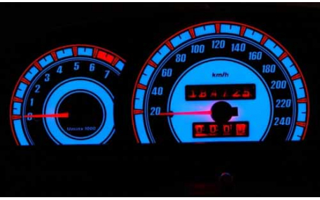 Шкалы приборов Opel Vectra A