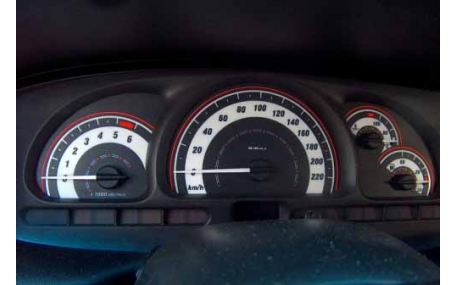 Шкалы приборов Opel Vectra B
