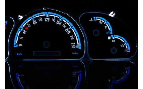 Шкалы приборов Opel Vectra B
