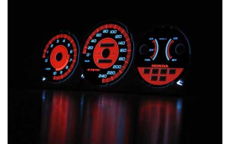Шкалы приборов Honda Civic