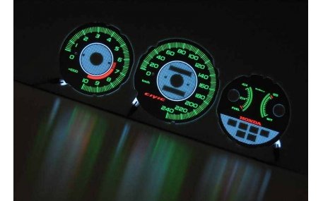 Шкалы приборов Honda Civic