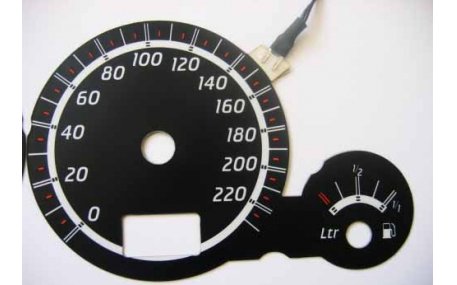 Шкалы приборов Opel Zafira A