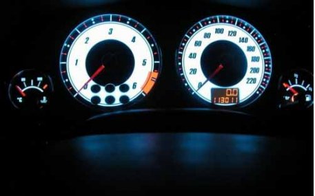 Шкалы приборов Opel Zafira A