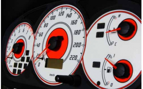 Шкалы приборов Honda Civic