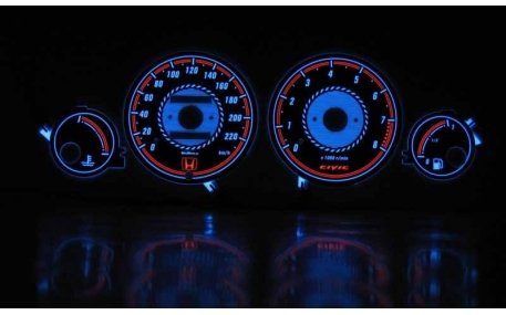 Шкалы приборов Honda Civic