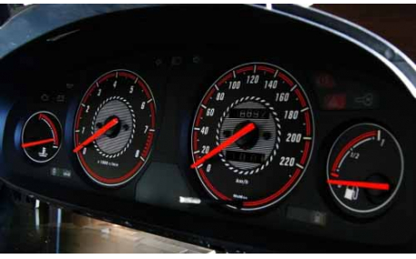 Шкалы приборов Honda Civic